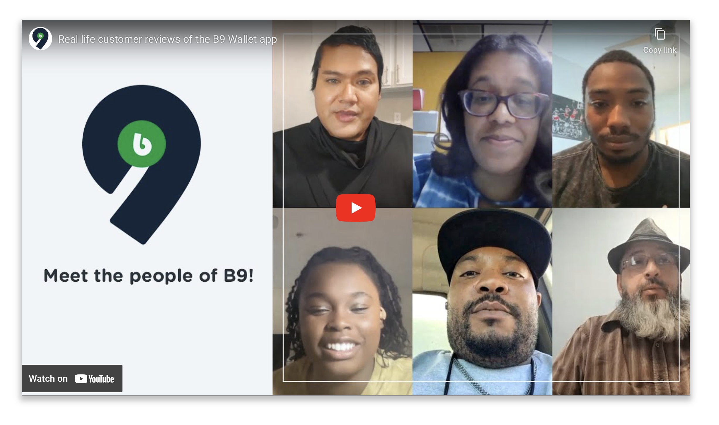 Meet the people of B9 - real life customer reviews of the B9 Wallet app